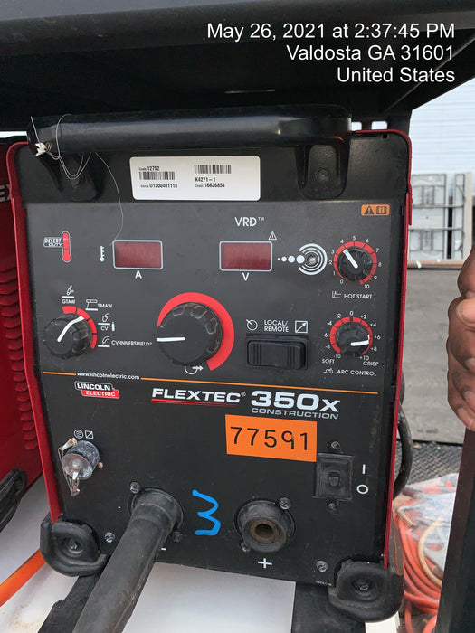 2020 LINCOLN ELECTRIC FLEXTEC 350X