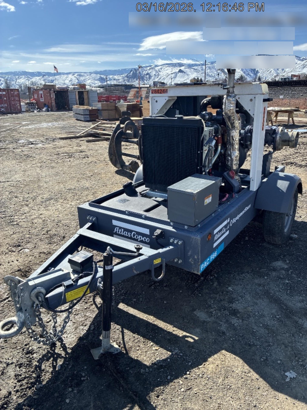 2022 ATLAS COPCO PAC F66 KD