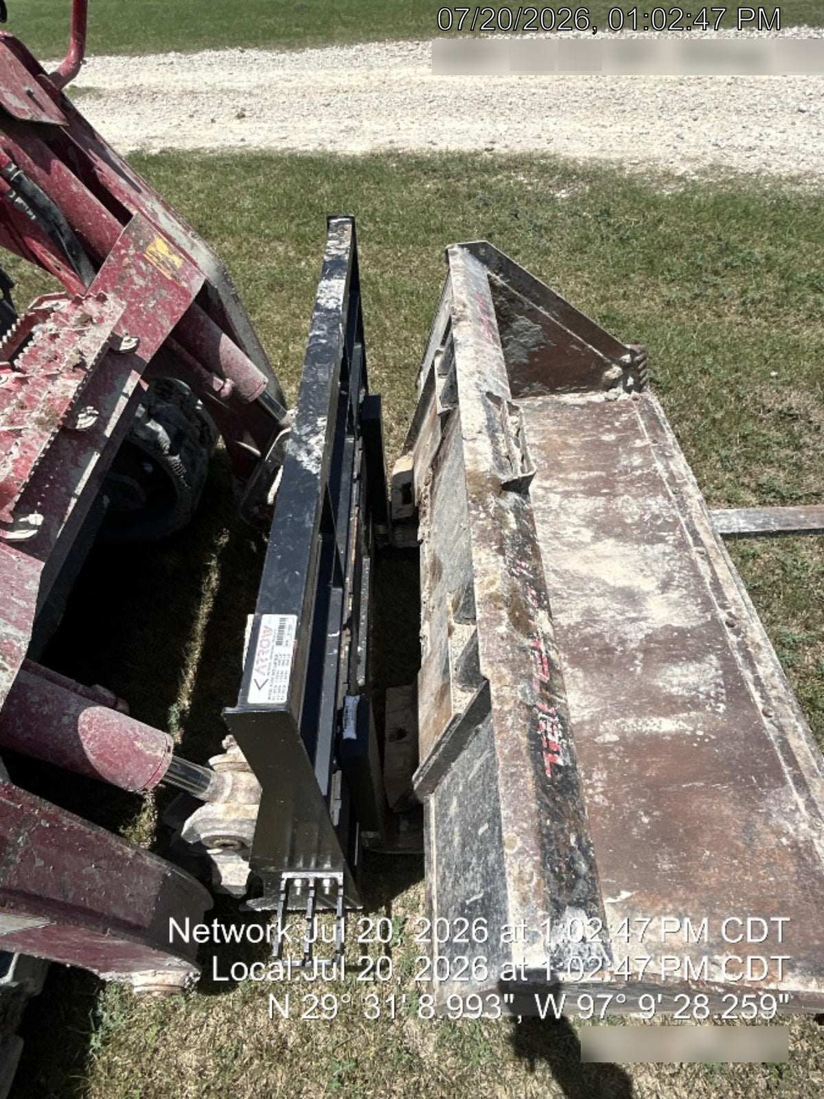 2025 ARROW MATERIAL HANDLING 24" Pallet Fork Frame