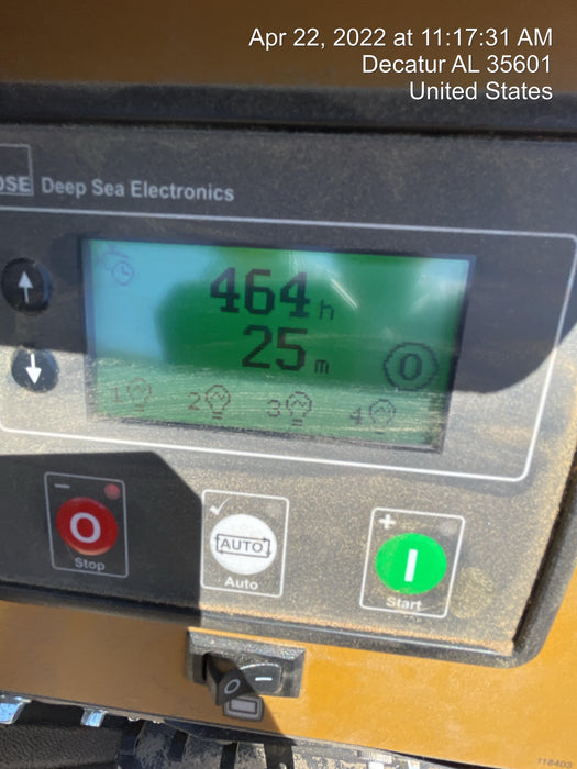 2022 Allmand NLV3GR (4) LED Light Fixture 350W, 23' Vertical Mast, 3kW Prime, Towable, Deep Sea L401, Leveling Jacks, Yanmar T4F 5.8hp