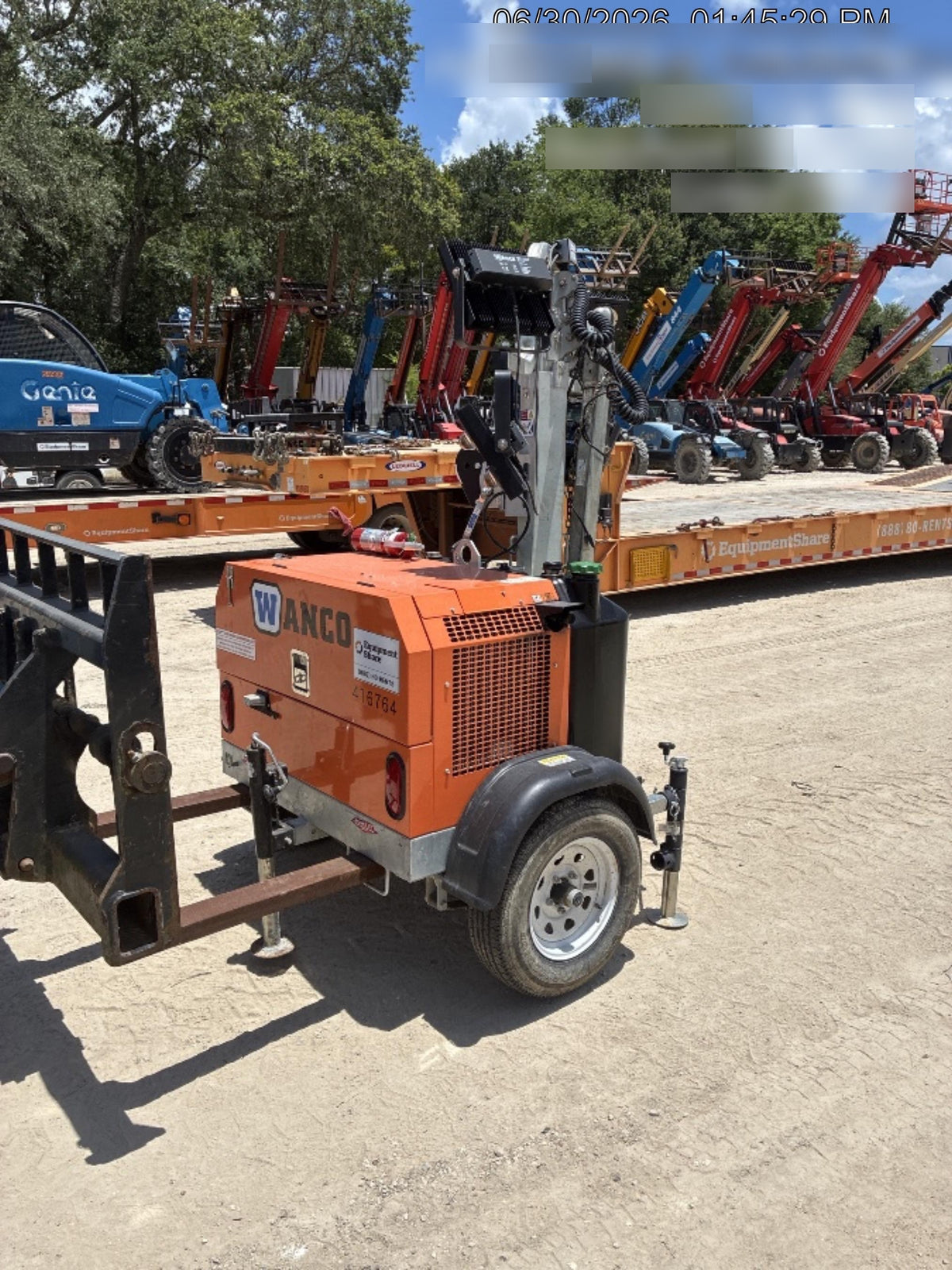 2024 Wanco WLTT-4MM4K Diesel, Deep Sea Controller, Shore Power Plug, Auto Start, (4) 350W LED Floodlights, 4kW Generator, 60 Gal Fuel Tank, 2" Ball, T3