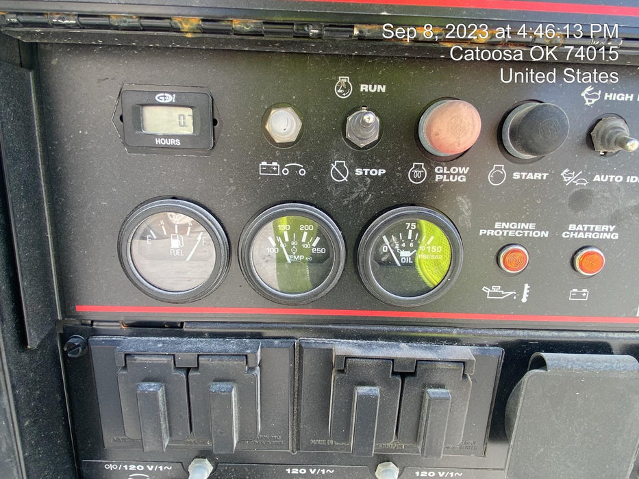 2023 Lincoln Electric LE400 Kubota V1505, Trlr, Cable Rack, Light Kit, ES Decals, T3