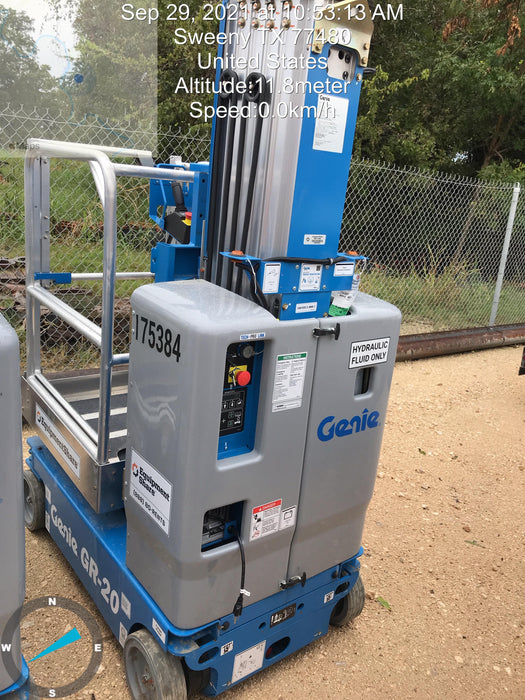 2021 GENIE GR-20