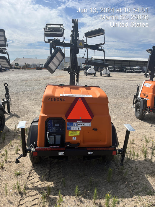 2024 Generac MLT6SKDS-STD4 ELEC WINCH Diesel, Electric Winch Mast, Powerzone Controller, (4) 320W LED Lights, 4kW Generator, 39.9 Gal Fuel Tank, 2" Ball, T3