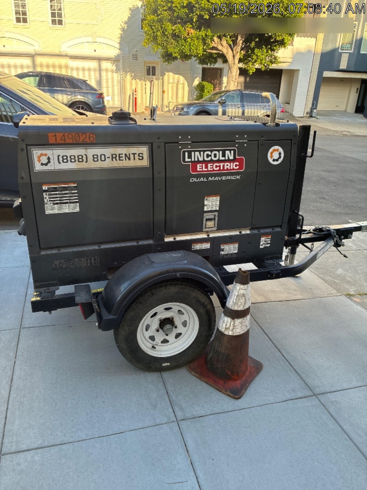 2021 Lincoln Electric Dual Maverick 200/200X Ready Pak 3 (includes trailer, cable rack, fender light kit)