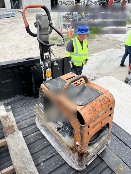 2023 Multiquip MVH158 Honda GX200, 17" Plate, Gas