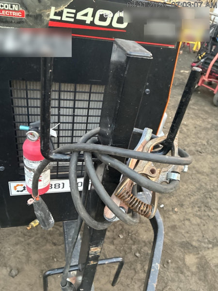 2022 Lincoln Electric LE400 Kubota V1505, Trlr, Cable Rack, Light Kit, ES Decals, T3