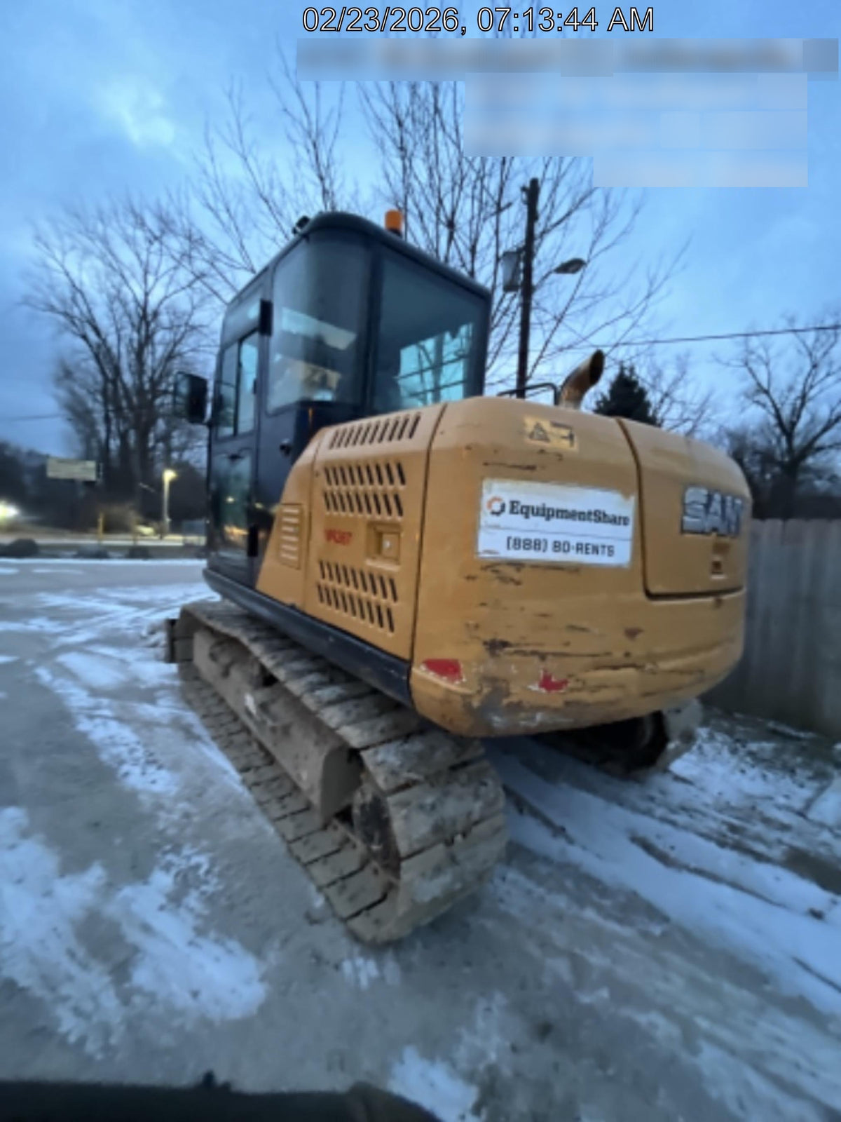 2020 SANY SY95C