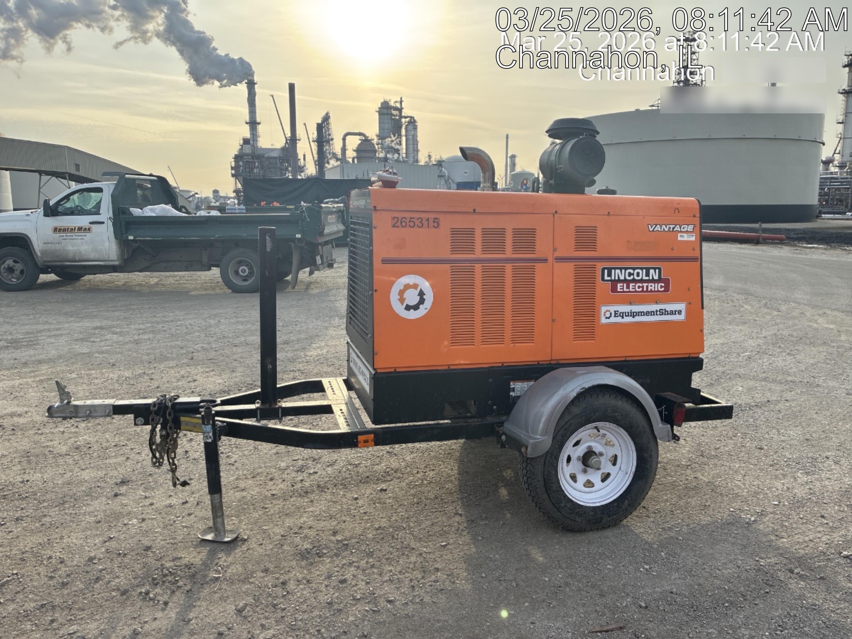 2022 Lincoln Electric Vantage 549X Crosslink Technology, Trailer Mounted, ES Decals, T3