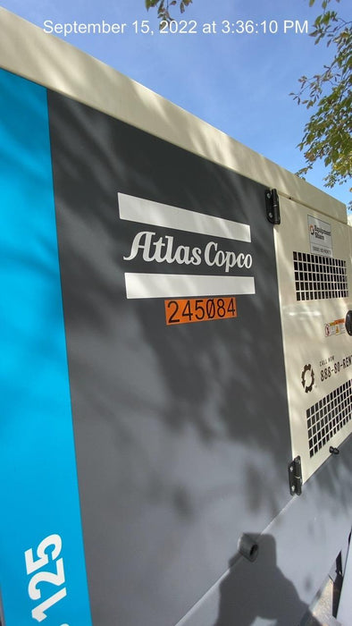 2022 ATLAS COPCO QAS 125
