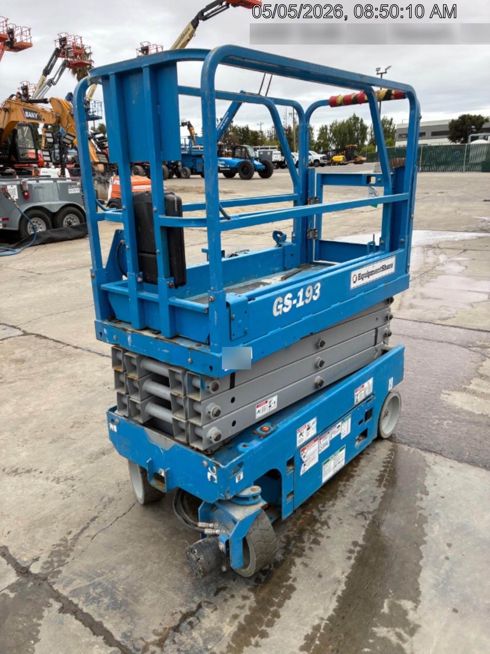 2019 Genie GS-1930 Half Height Swing Gate, 800W Inverter
