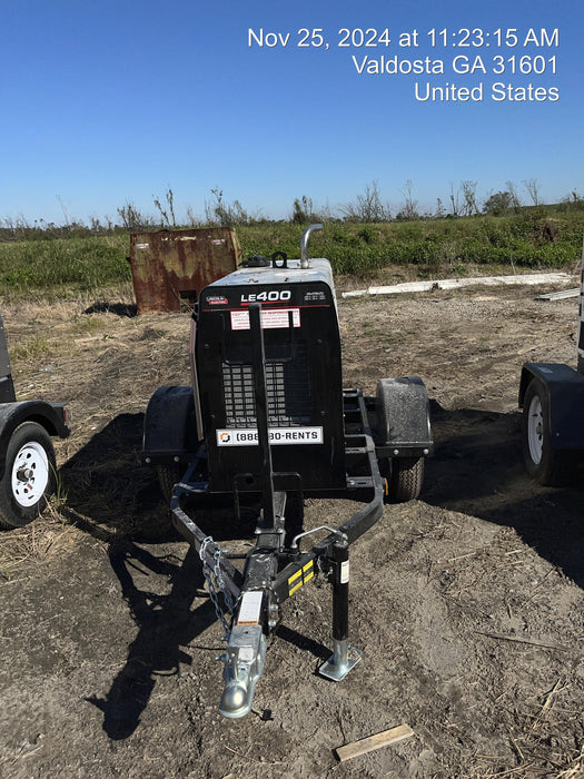 2024 Lincoln Electric LE400 Kubota V1505, Trlr, Cable Rack, Light Kit, ES Decals, T3