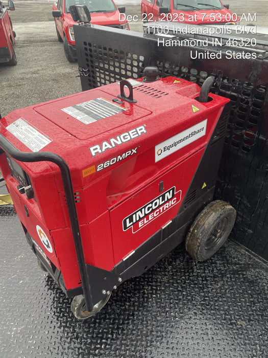 2023 Lincoln Electric Ranger 260MPX K3458-1 Ranger Gasoline Engine Driven Welder (Kohler)