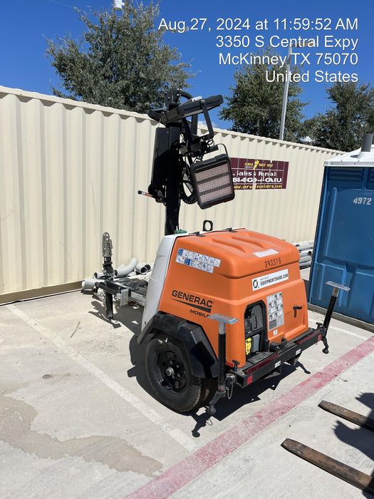 2024 Generac MLT2 Diesel, Flex Switch 120V Input, Powerzone Controller, 
(4) 320W LED Lights, 4kW Generator, 39.9 Gal Fuel Tank, 2" Ball, T3