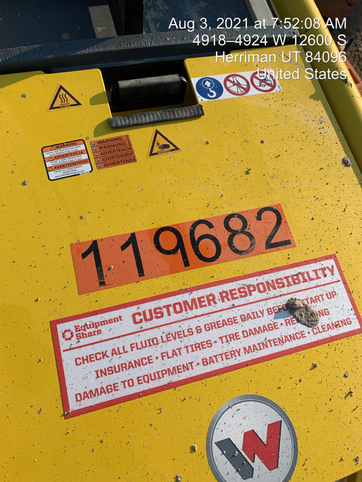 2020 Wacker Neuson DPU90r Vibration plate