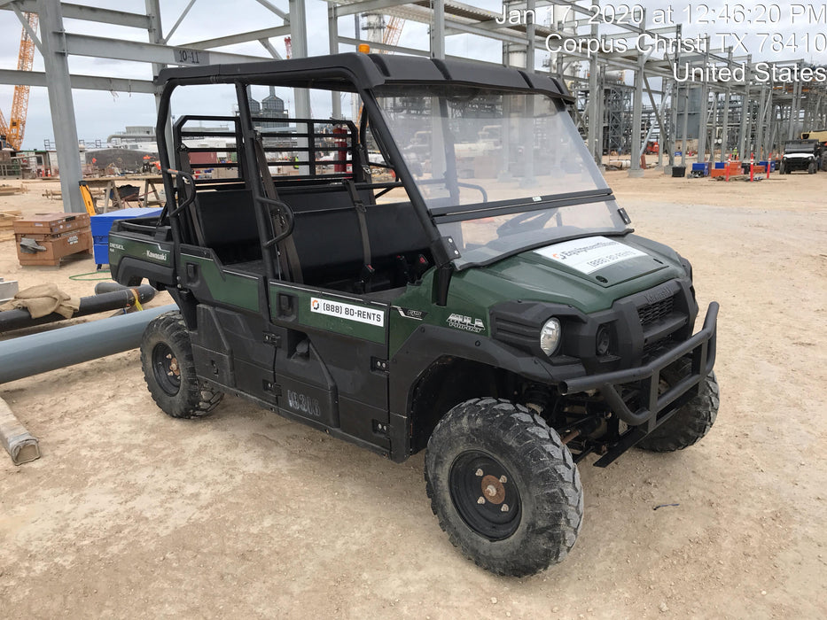 2018 Kawasaki MULE PRO-DX Kawasaki Mule 4x4 Diesel UTV w/Hard Top, Windshield, Beacon, Backup Alarm, ES Keypad/Hardware Installed