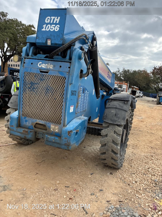 2017 Genie GTH-1056 Genie GTH1056, Solid Tires, 60" carriage, Open ROPS