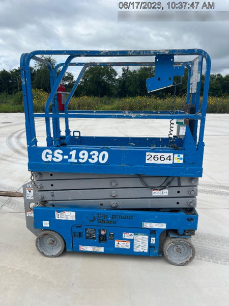 2017 Genie GS-1930 Genie GS-1930 Scissor Lift