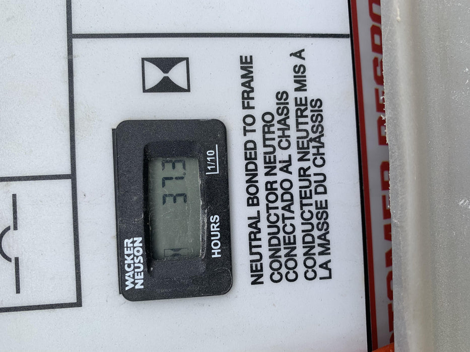 2019 Wacker Neuson LTV6L-MH Mobile Light Tower w/Fuel Level Sensor Installed