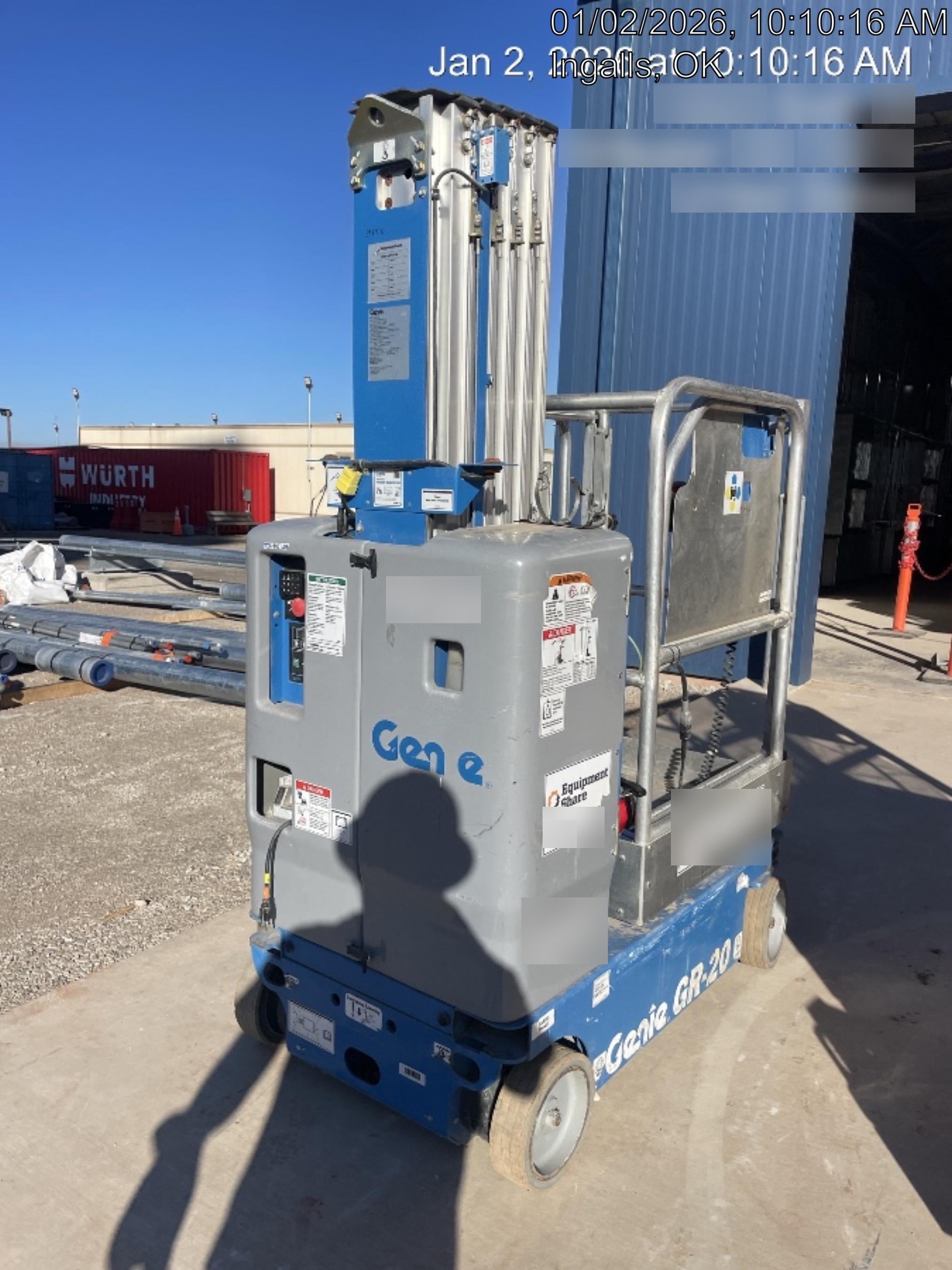 2020 GENIE GR-20