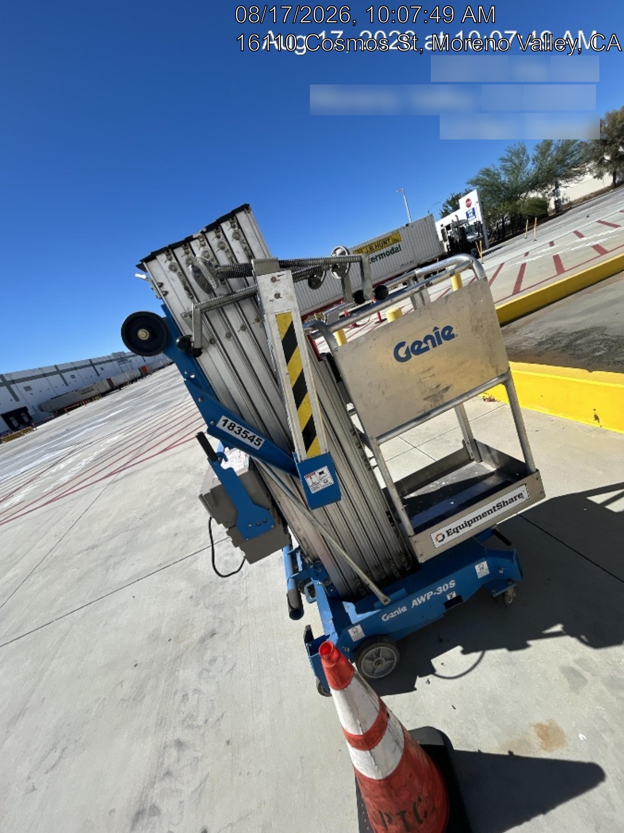 2021 GENIE AWP-30S DC