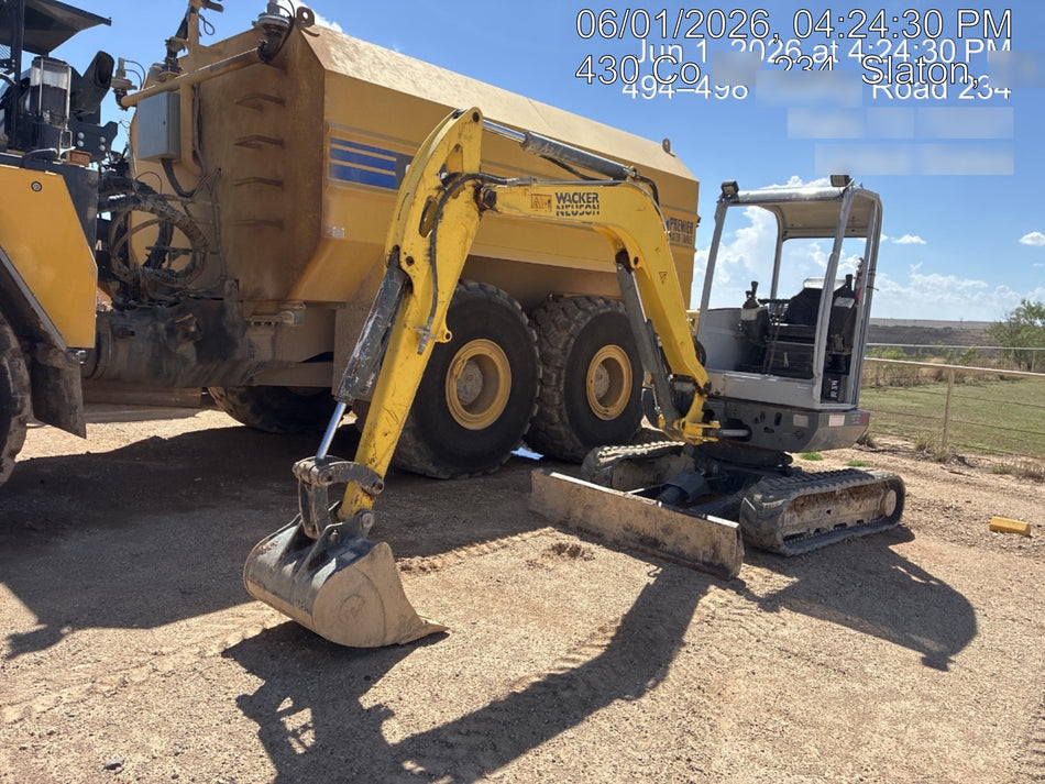 2018 WACKER NEUSON EZ38
