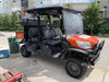 2022 Kubota RTV-X1140W-H Plastic Canopy, Windshield Acrylic Clear, LED Strobe Light, Wire Harness Kit, Back up Alarm