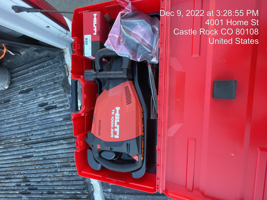 2020 HILTI TE 1000-AVR