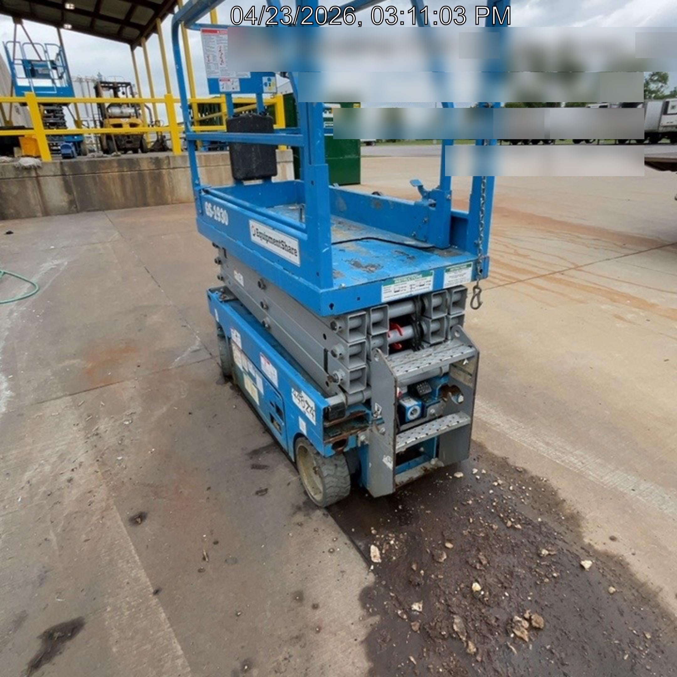 2019 Genie GS-1930 Fixed rails with chain Entry