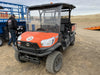 2022 Kubota RTV-X1140W-H Plastic Canopy, Windshield Acrylic Clear, LED Strobe Light, Wire Harness Kit, Back up Alarm