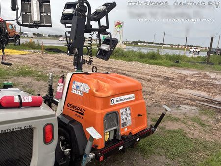 2023 Generac MLT2 Diesel, Flex Switch 120V Input, Powerzone Controller, 
(4) 320W LED Lights, 4kW Generator, 39.9 Gal Fuel Tank, 2" Ball, T3