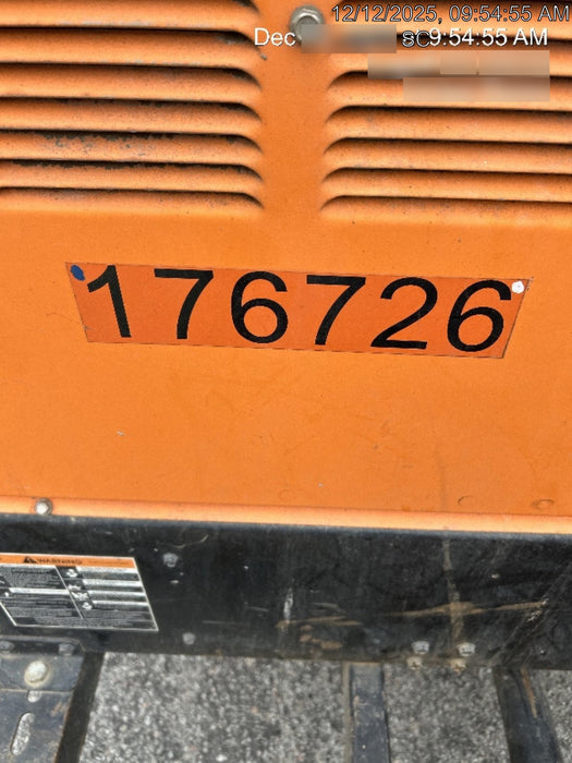 2021 Lincoln Electric Vantage 322 Vantage 322 Ready Pak 3 w/ Decals, ORANGE (includes trailer, cable rack, fender light kit) NO Telematics