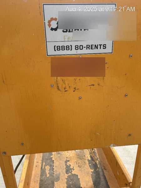 Custom Equipment HB-1430 <ul>
 <li>Hy-Brid Scissor Lift</li>
  <li>Platform capacity up to 670 lbs.</li>
  <li>Working height up to 20 ft</li>
  <li>Weighs under 1,700 lbs.</li>
  <li>Non-marking wheels </li>
</ul>