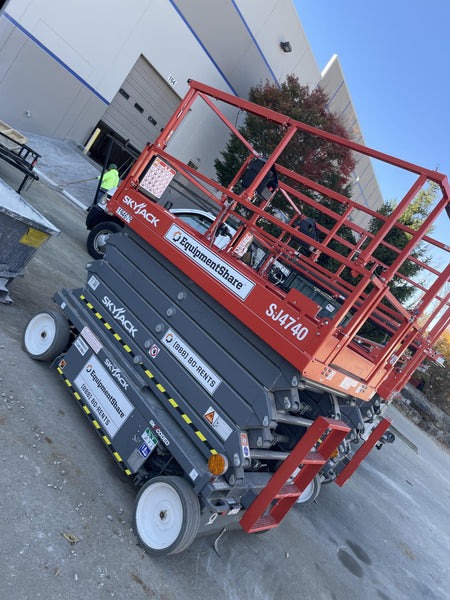 2021 Skyjack SJ4740 Hyd Drive, Sld NM Tires, DBcns, EST