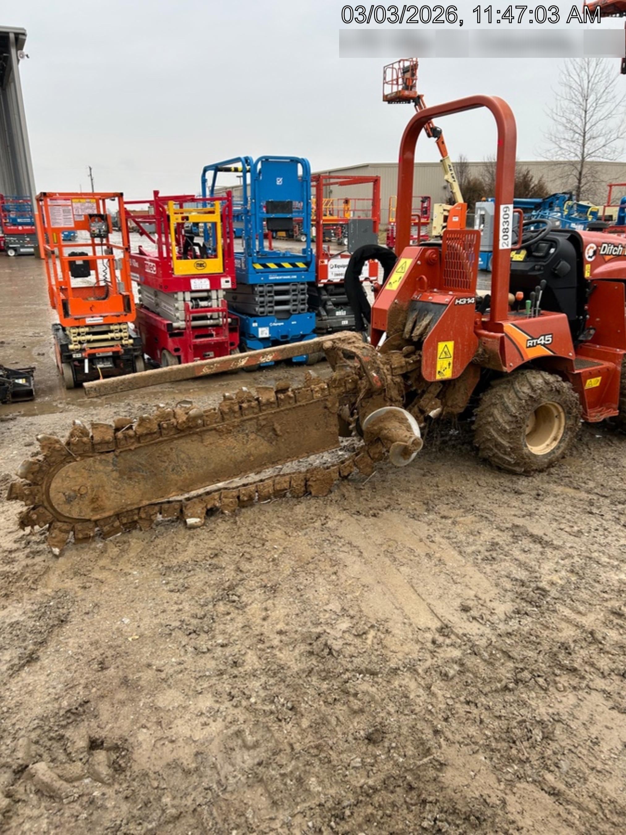 2022 DITCH WITCH RT45A