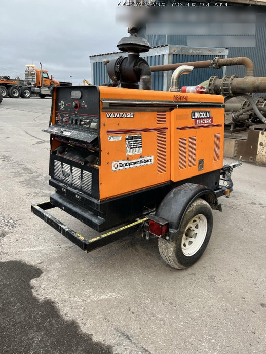 2021 Lincoln Electric Vantage 549X Ready Pak 3, ORANGE (includes trailer, cable rack, fender light kit)