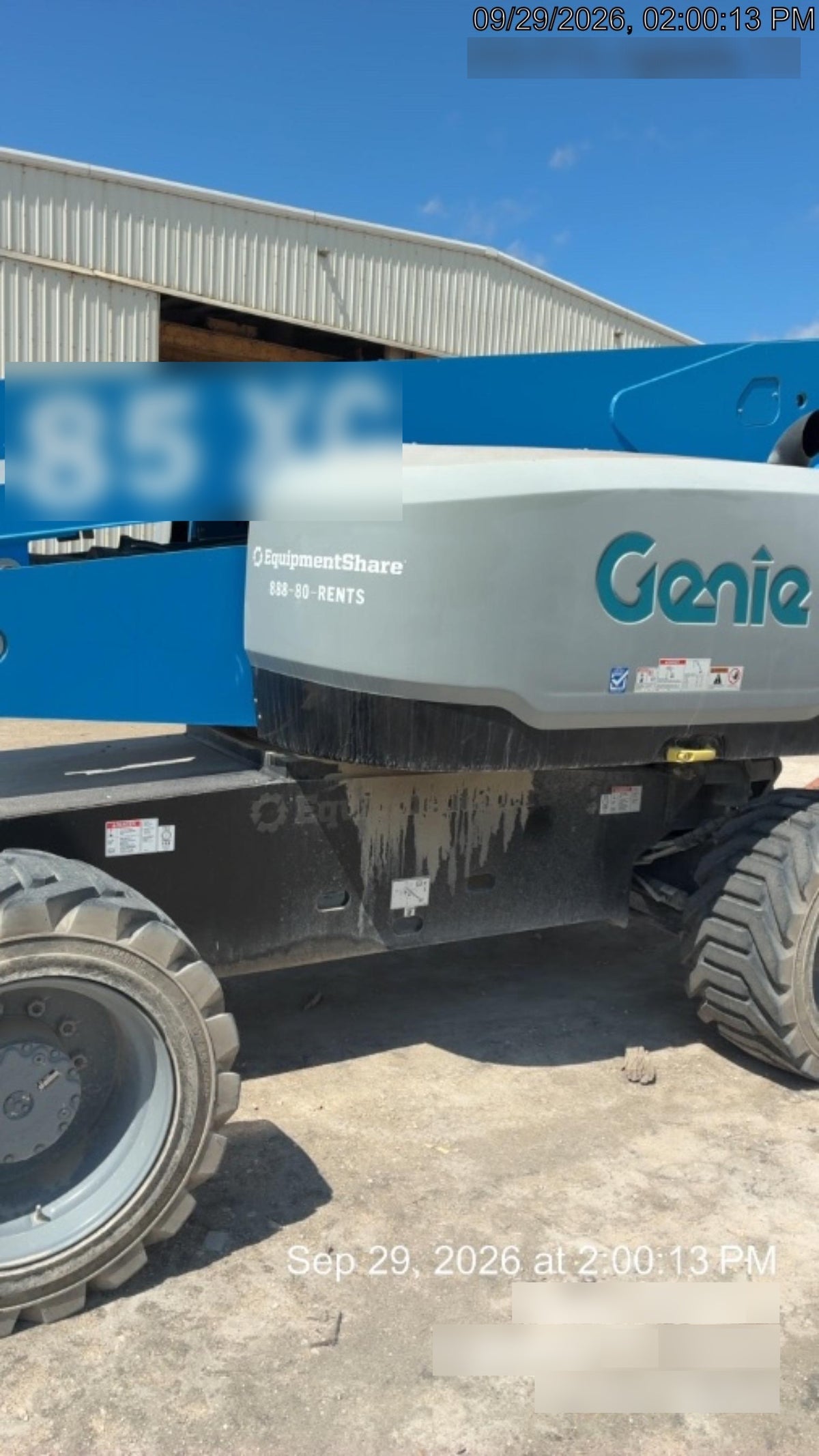 2024 GENIE S-85 XC