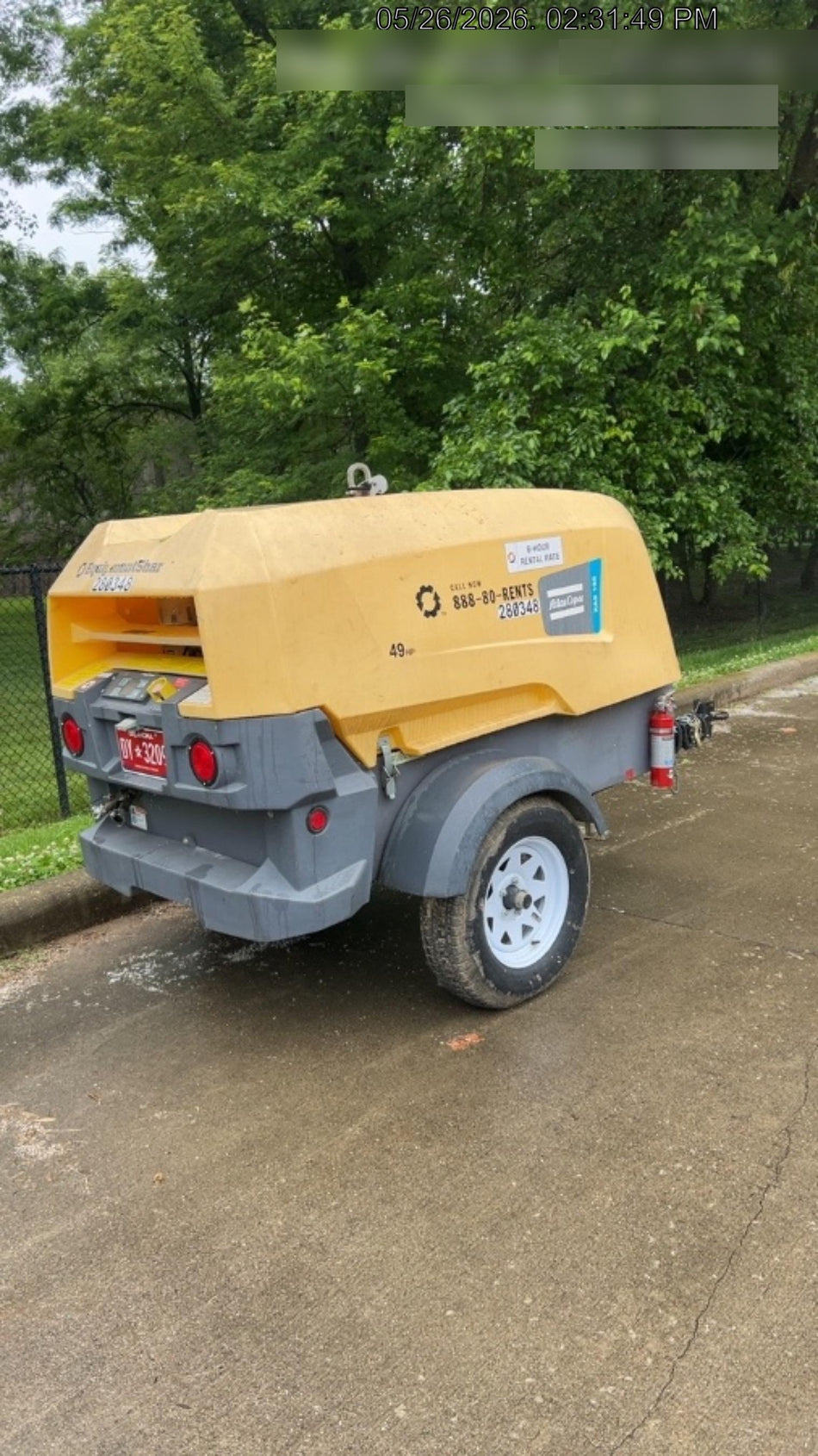 2022 ATLAS COPCO XAS188 CWK