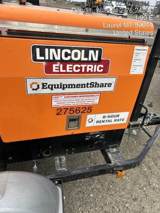 2022 Lincoln Electric LE400 Kubota V1505, Trlr, Cable Rack, Light Kit, ES Decals, T3