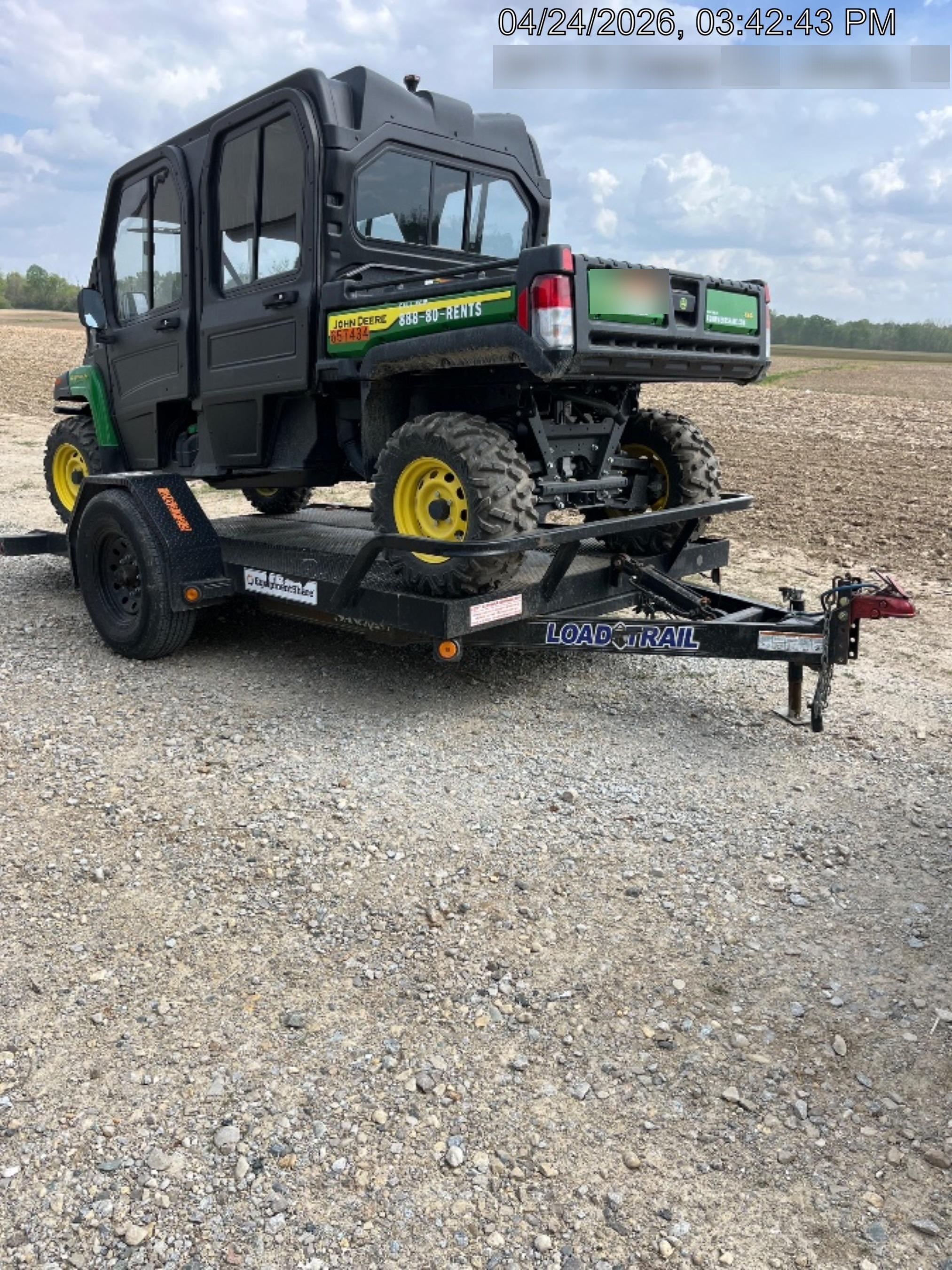 2022 LOADTRAIL Tilt-Deck Rental Trailer