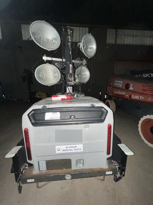 2019 Wacker Neuson LTV6L-MH Wacker Neuson LTV6L Mobile Light Tower w/Fuel Level Sensor Installed