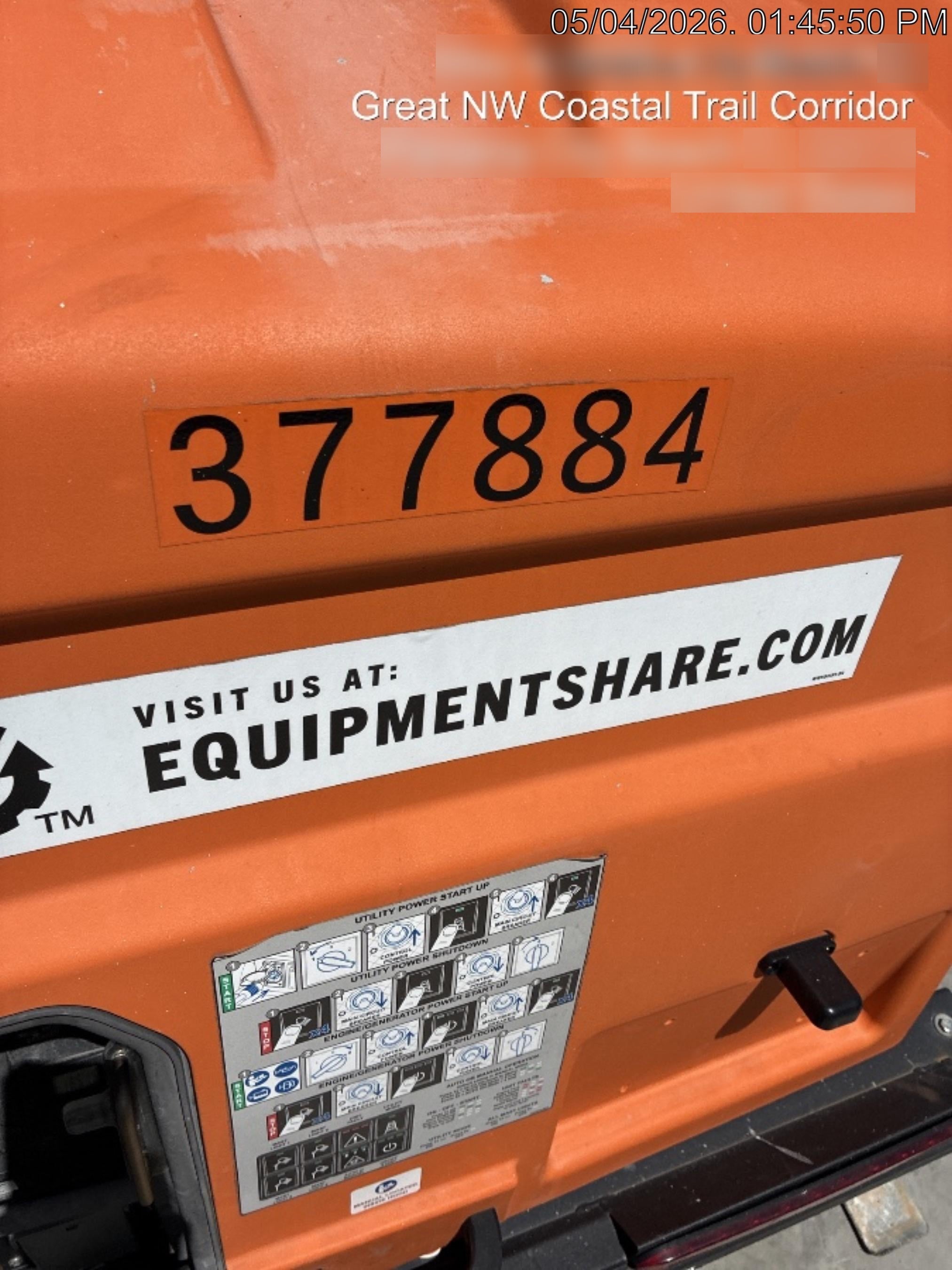 2023 Generac MLT2 Diesel, Flex Switch 120V Input, Powerzone Controller, 
(4) 320W LED Lights, 4kW Generator, 39.9 Gal Fuel Tank, 2" Ball, T3