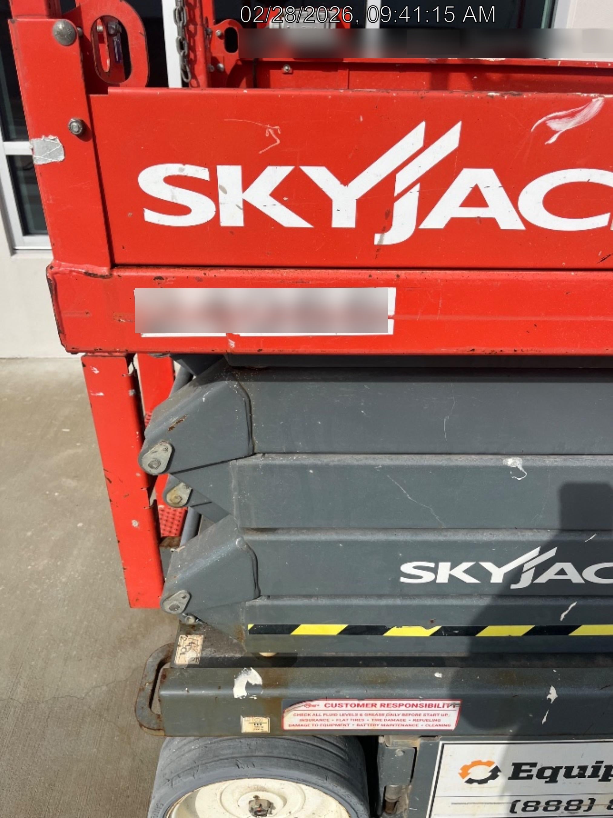 2019 Skyjack SJIII-4632 Skyjack SJIII4632 Standard w/Trojan Batteries