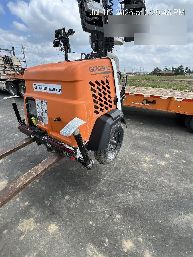 2023 Generac MLT2 Diesel, Flex Switch 120V Input, Powerzone Controller, (4) 320W LED Lights, 4kW Generator, 39.9 Gal Fuel Tank, 2" Ball, T3