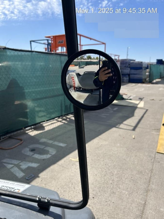 2022 Club Car CA100E Canopy, Fold down Windshield, Beacon, Back up Alarm, All-Trail Trials, HD 8 V Batteries, Trailer Hitch and Ball