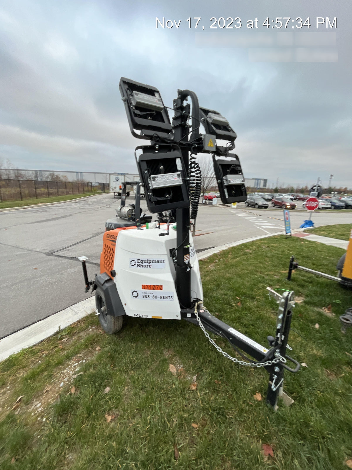 2023 Generac MLT2 Diesel, Flex Switch 120V Input, Powerzone Controller, (4) 320W LED Lights, 4kW Generator, 39.9 Gal Fuel Tank, 2" Ball, T3