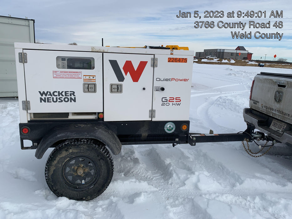 2022 WACKER NEUSON G25