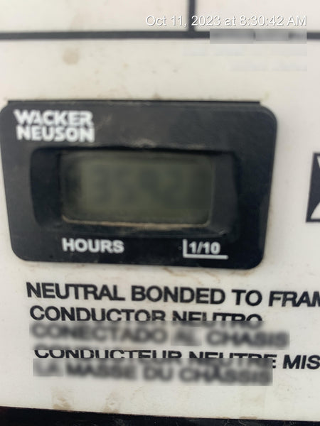 2019 Wacker Neuson LTV6L-MH Standard Options, ES Track Hardware, Fuel Level Sensor