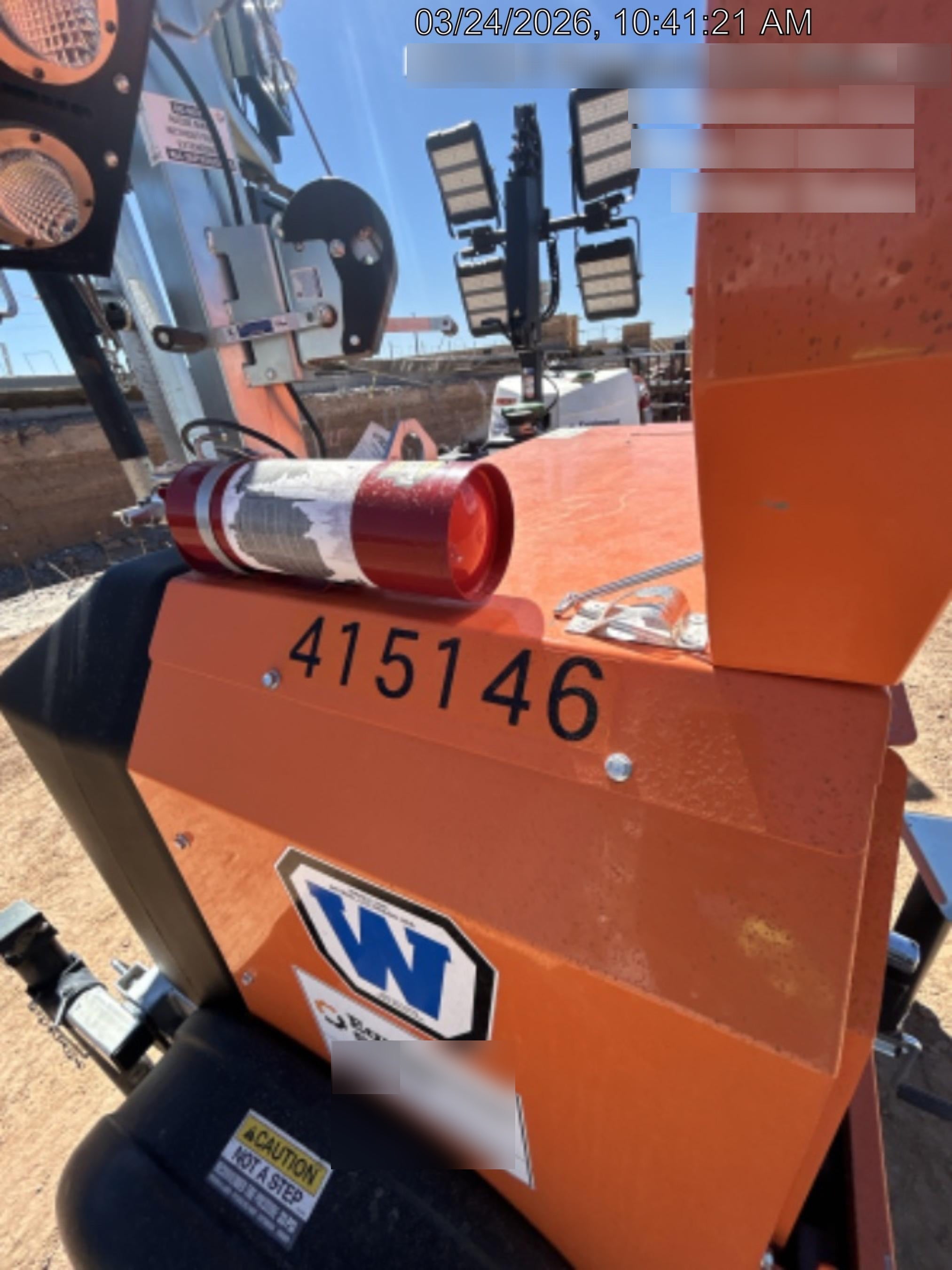 2024 Wanco WLTT-4MM4K Diesel, Deep Sea Controller, Shore Power Plug, Auto Start, (4) 350W LED Floodlights, 4kW Generator, 60 Gal Fuel Tank, 2" Ball, T3