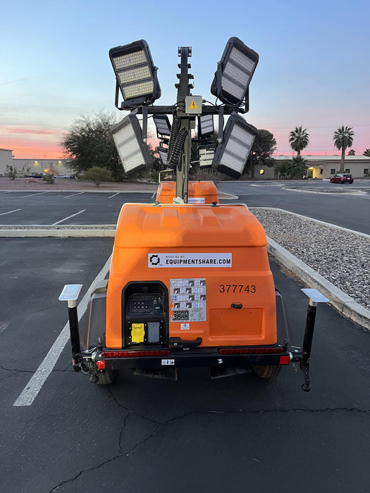 2023 Generac MLT2 Diesel, Flex Switch 120V Input, Powerzone Controller, 
(4) 320W LED Lights, 4kW Generator, 39.9 Gal Fuel Tank, 2" Ball, T3